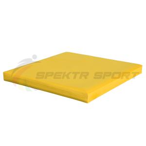 Купить Мат гимнастический 1х1х0,05 материал искожа, плотность 18 кг/м3 в Первоуральске 