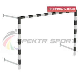 Купить Ворота мини-футбольные складные без сетки 2х3х0,5 м. (к-кт) в Первоуральске 