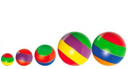 Купить Мячи резиновые (комплект из 5 мячей различного диаметра) в Первоуральске 